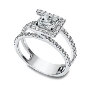 Diamond ring featuring expertly cut diamonds from Devasurendra Gems & Jewellers - dgandj.com.