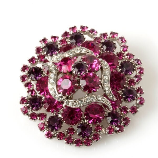 Antique brooches featuring intricate designs and vintage gemstones from Devasurendra Gems & Jewellers - dgandj.com.