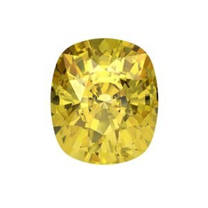 Bright canary yellow sapphires showcasing their vibrant, sunny color and brilliance, featured at Devasurendra Gems & Jewellers. Visit https://dgandj.com/ for more details.