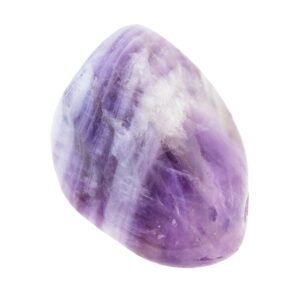 Striking chevron amethyst featuring its unique banded pattern and vibrant purple color, showcased at Devasurendra Gems & Jewellers. Learn more at https://dgandj.com/